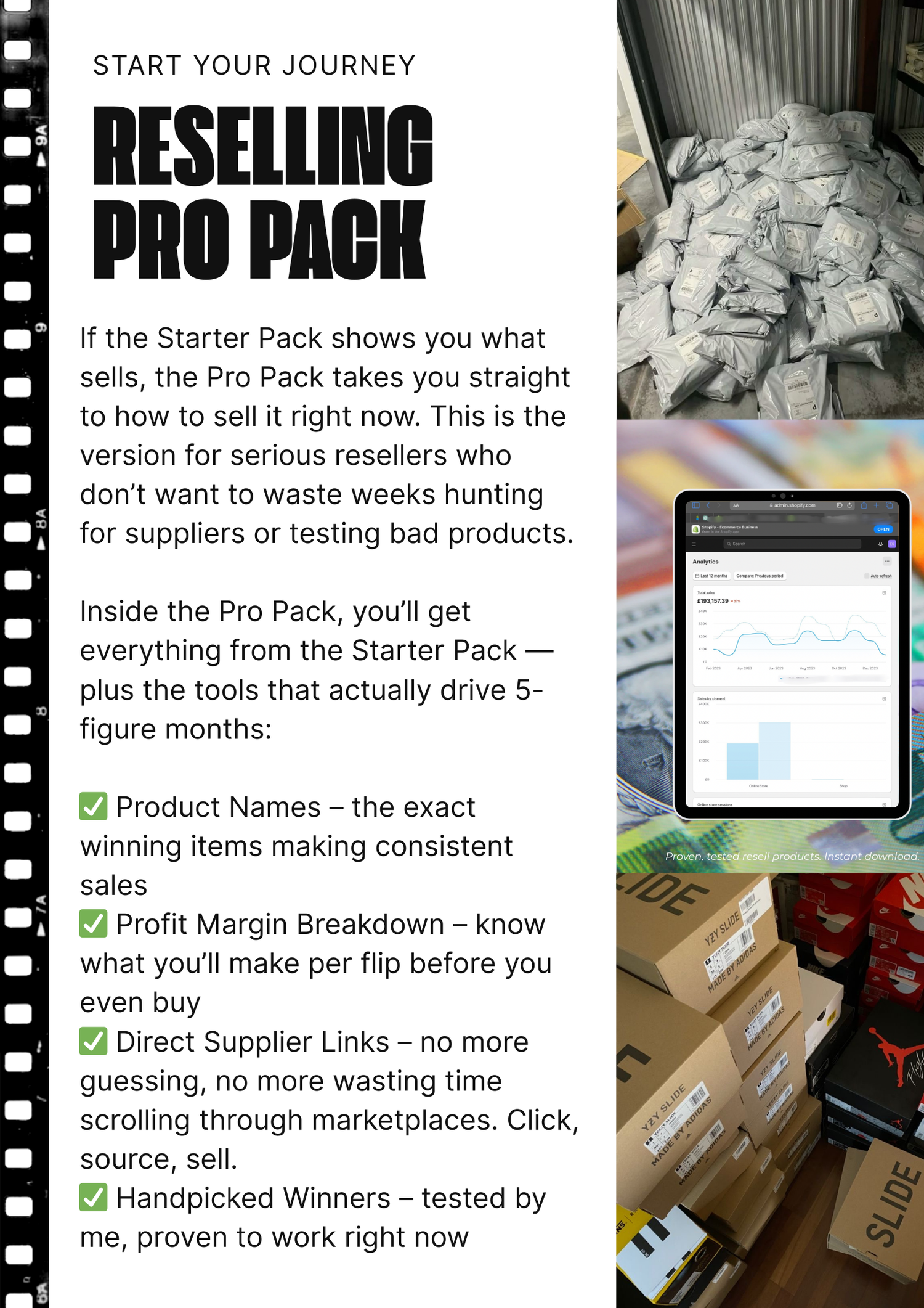 Winning Resell Pro Pack My Store